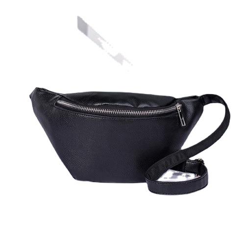 Fashion PU Leather Fanny Pack for Women Belt Waist Bag Designer Shoulder Purse