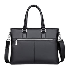 Men Faux Leather Business 15.6 Inch Laptop Bag Briefcases Handbag Crossbody