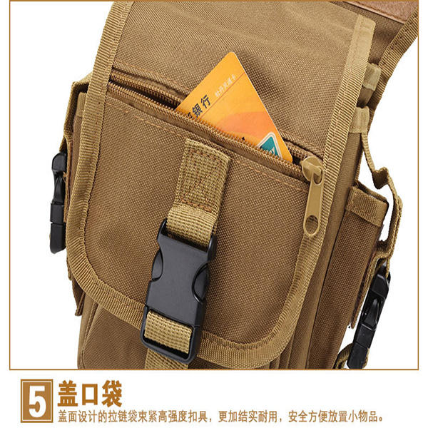 Men Multi-function Camouflage Waist Bag Tactical Bag Outdoor Sport Bag