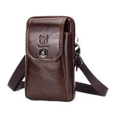 Genuine Leather Vinatge Waist Bag Belt Bag Shoulder