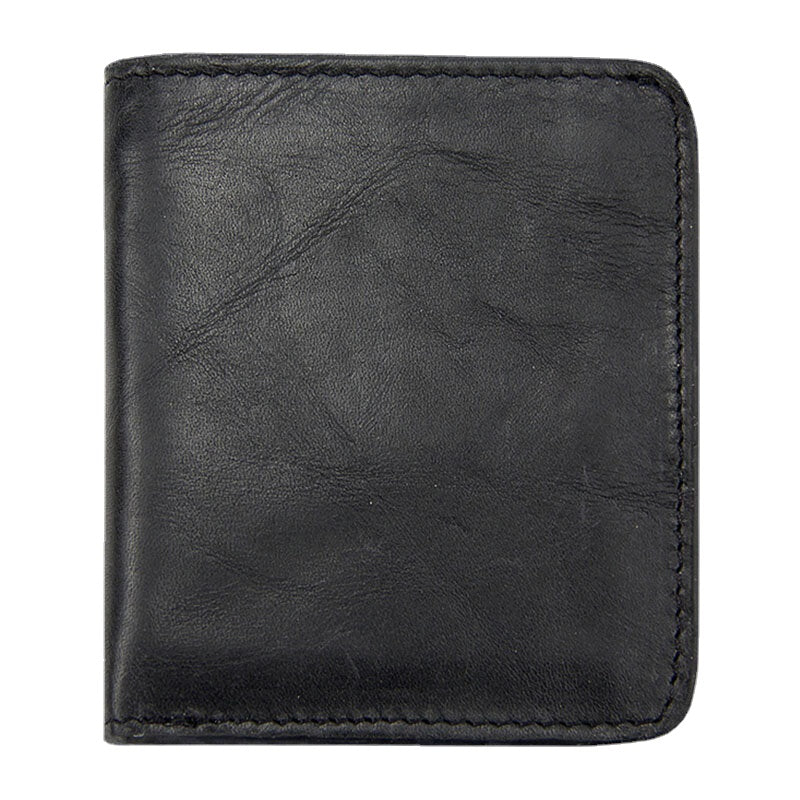 Men Genuine Leather Multi-card Slot Retro Casual Short ID Wallets Card Case Money Clip Coin Purse Wallet