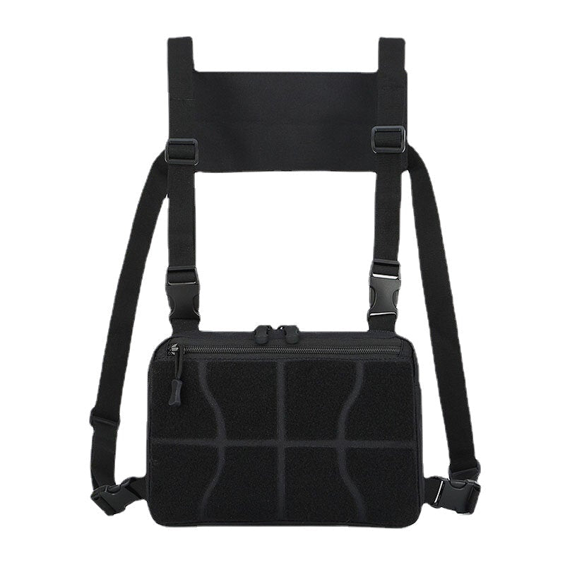 men vest tactical chest bag casual crossbody bag