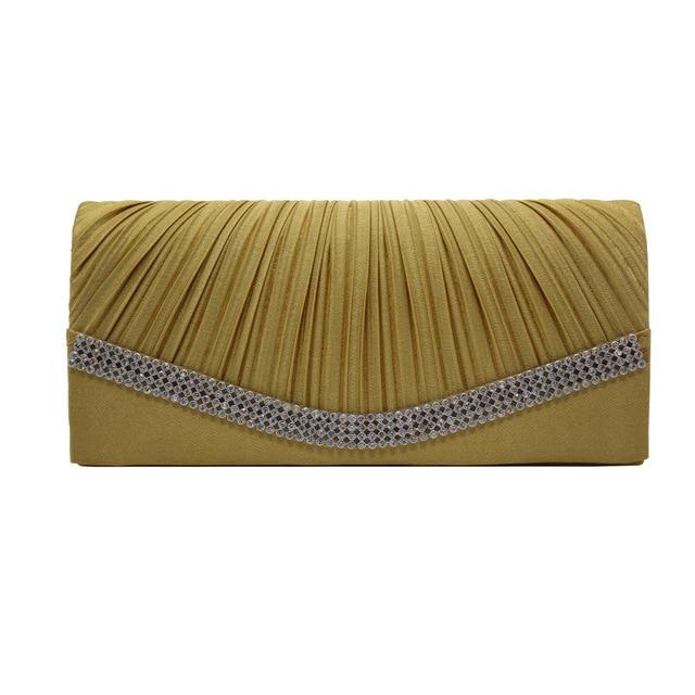 Satin Flap Hand Holding Bag For Wedding Party