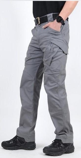 Military Cargo Combat Trousers - Cotton Casual Pants