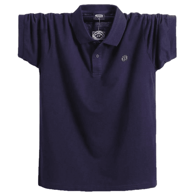 Pure Cotton Men Business Casual Men Polo Shirt