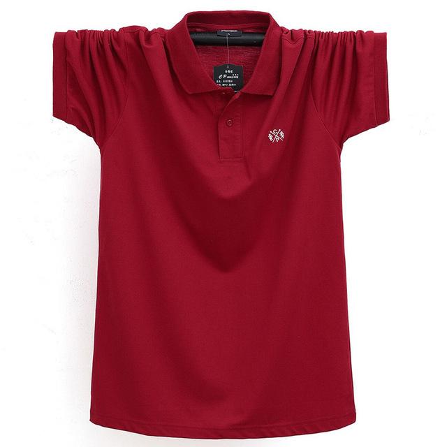 Pure Cotton Men Business Casual Men Polo Shirt